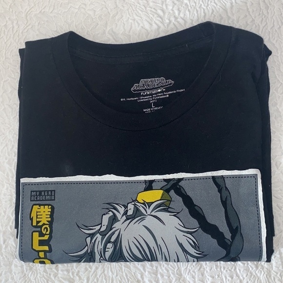 My Hero Academia Mens T-Shirt - Framed Profile Tomura Shigaki Graphic Image - Picture 2 of 7